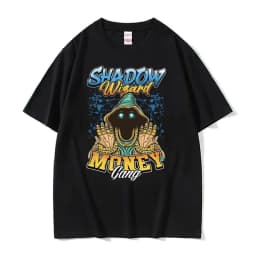 Shadow Wizard Funny T Shirt Testicular Torsion Meme Graphic Tee Shirt Men Women Retro Gothic Oversized Short Sleeve T-shirt Tops
