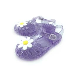 Girls Sandals Summer Child Shoes Baotou Model Breathable Flower Figure Toddler Casual Sandals Outdoor Walking Kids Flat Shoes