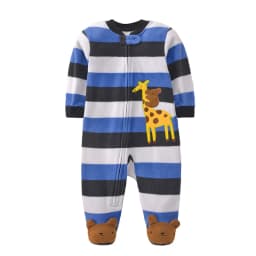 Baby Rompers Spring Autumn Clothes Zipper Fleece Boy Girl Pajamas Newborn Outfit Animal Jumpsuit Infants Clothing 0 -12 Months