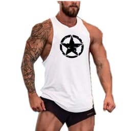 Gym Brand clothing Bodybuilding Fitness Mens running tanks workout BEAST print vest Stringer sportswear muscle undershirt
