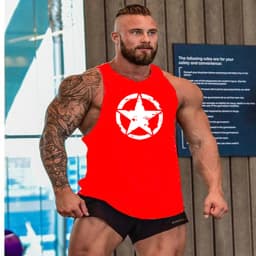 Gym Brand clothing Bodybuilding Fitness Mens running tanks workout BEAST print vest Stringer sportswear muscle undershirt