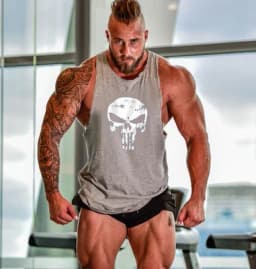 Gym Brand clothing Bodybuilding Fitness Mens running tanks workout BEAST print vest Stringer sportswear muscle undershirt