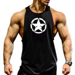 Gym Brand clothing Bodybuilding Fitness Mens running tanks workout BEAST print vest Stringer sportswear muscle undershirt
