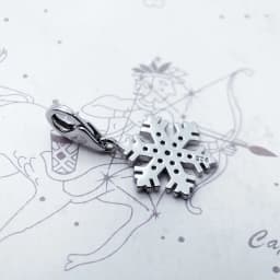 Snowflake Pendant Dangle Charm Hot Sell Europe Winter Fashion Romantic Gift 925 Sterling Silver Pure For Women
