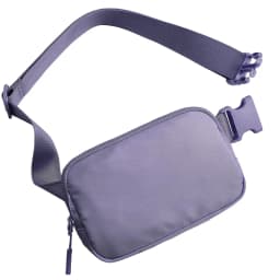 2024 Waist Bag for Women Fanny Pack with 2 Zipper Pocket Chest Bag Outdoor Crossbody Adjustable Strap Casual Travel Shoulder Bag