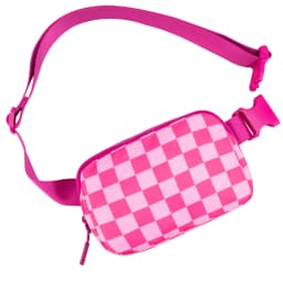 2024 Waist Bag for Women Fanny Pack with 2 Zipper Pocket Chest Bag Outdoor Crossbody Adjustable Strap Casual Travel Shoulder Bag