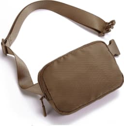 2024 Waist Bag for Women Fanny Pack with 2 Zipper Pocket Chest Bag Outdoor Crossbody Adjustable Strap Casual Travel Shoulder Bag