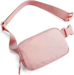 2024 Waist Bag for Women Fanny Pack with 2 Zipper Pocket Chest Bag Outdoor Crossbody Adjustable Strap Casual Travel Shoulder Bag