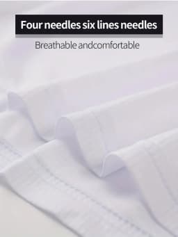 Round Neck T-Shirt 5-Piece White Ultra-Light Men's Quick-Drying Breathable Sweat-Absorbent Shirt Suitable for Fitness Gym and Ru
