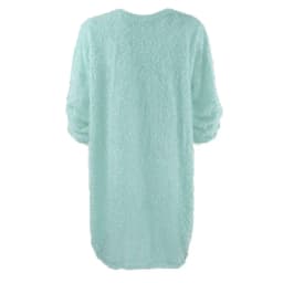 Women Winter Sweater Knit Crewneck Warm Long Sleeve O-Neck Casual Sweatshirts Dress Solid Color Oversized Basic Ladies Cloth