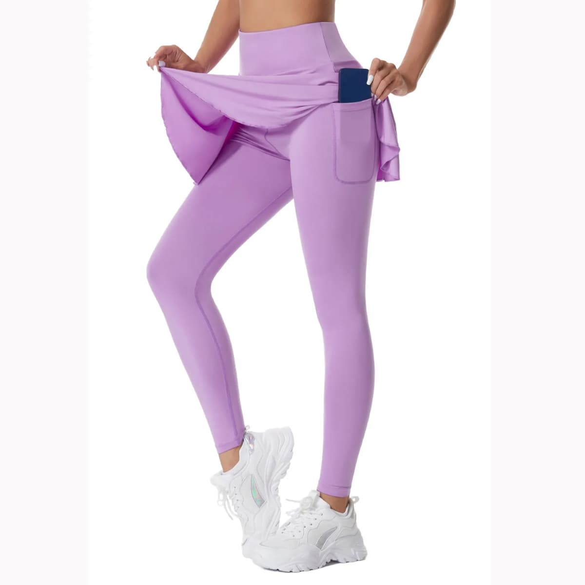 Women's Hip Lifting Yoga Pants Skirt classic fashion Solid Color High Waist Fitness trousers Outdoor Training Sports pantalones