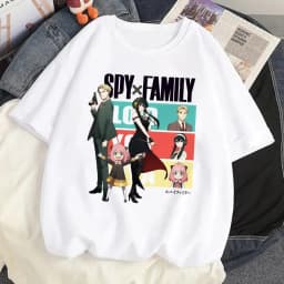 Loid Forger Yor Forger Anya Forger T-shirt Cartoon Manga Anime Harajuku Graphic Kawaii T-shirt For Men's Women's Shirt