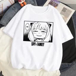 Loid Forger Yor Forger Anya Forger T-shirt Cartoon Manga Anime Harajuku Graphic Kawaii T-shirt For Men's Women's Shirt