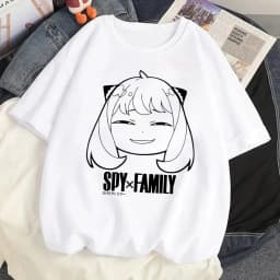 Loid Forger Yor Forger Anya Forger T-shirt Cartoon Manga Anime Harajuku Graphic Kawaii T-shirt For Men's Women's Shirt
