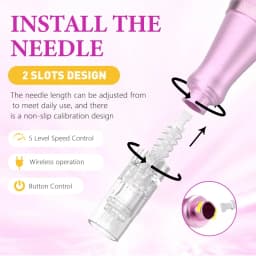 Electric Dr. Pen Ultima M7 Professional Derma Pen Nanoneedles Tatoo Machine 0.25mm Needle Skincare Tool SPA Care