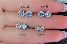6 prong GRA Moissanite Studs Earrings Pass Diamond tester For Women 18K Platinum Plated Bride Wedding Gemstone Silver Earrings