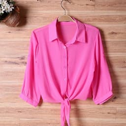Thin Short Sleeve Chiffon Blouse for Women Casual Button Up Shirts Summer Sun Protection Clothes White Tops New 13556