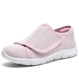 Women Diabetes Shoes For Wide Fat Foot Hallux Valgus Bunion Swollen Feet Non-Slip Anti-Skid Plus Big Size 41 42 43 44