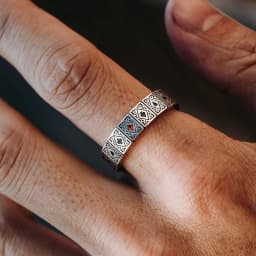 Buyee 925 Sterling Silver Female Ring Finger Elegant Crystal Poker Open Ring for Women Fashion Fine Jewelry Circle