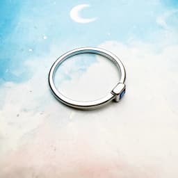 Blue Stone Square Timeless Ring Europe Style Fine Jewerly For Women Romantic Gift In 925 Sterling Silver
