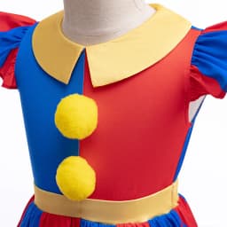 4-10Y Girls Princess Dress Summer New Patchwork Style Stripe Fashion Dress For Girls Party Performance Costumes With Gloves
