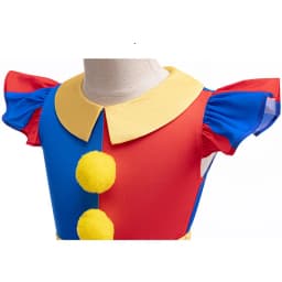 4-10Y Girls Princess Dress Summer New Patchwork Style Stripe Fashion Dress For Girls Party Performance Costumes With Gloves