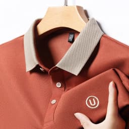 2026 Men's New Embroidered Cotton Business Leisure Short Sleeved POLO Shirt Fashion Short Sleeved Comfortable and Breathable Top