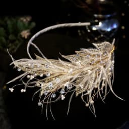 Personalized Fashion Feather Hair Accessories Dance Parties Bride Decoration Photography Prop Creative Feather Headband Headhoop