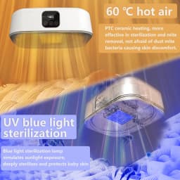 Portable Clothing Dryer Folding Electric Clothes Dryer Foldable Laundry Dryer UV Sterilization Electric Portable Clothing Dryer