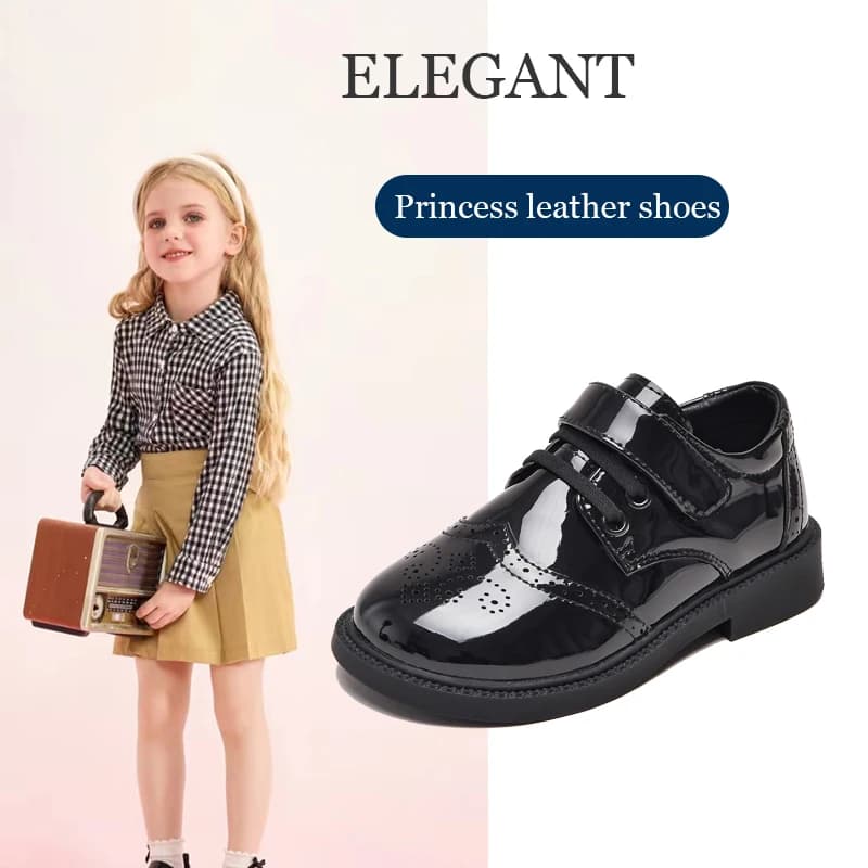 Elegant princess campus leather shoes,comfortable anti-slip,durable and for all seasons,perfect for outdoor,daily use,parties.