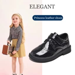 Elegant princess campus leather shoes,comfortable anti-slip,durable and for all seasons,perfect for outdoor,daily use,parties.