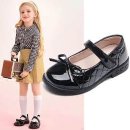 Comfortable Campus Stylish Princess Leather Shoes, for All Seasons, Easy to Clean, for Daily Use, Performance, Weddings, Party,