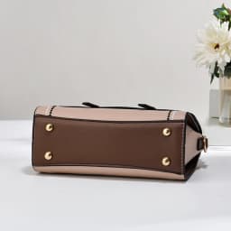 Simple fashion color contrast trend women's handbag, the temperament of all the college style single shoulder crossbody bag, plu