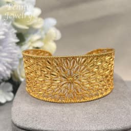 Vintage Hollow 18K Gold Plated Jewelry Set for Women Luxury Copper Bracelet Ring African Bridal Wedding Party Accessories Gifts