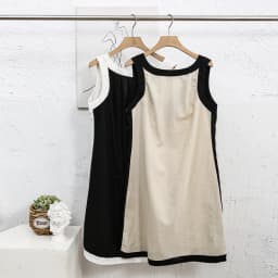 Chic Patchwork Sleeveless Linen Dress Women's 2026 Summer New Casual Loose Holiday Backless Mini Dresses Vestidos