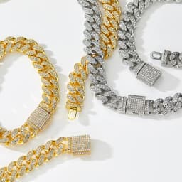 12mm Iced Out Crystal Prong Miami Cuban Chain Necklace for Women Men Bling Paved Rhinestone Choker Necklace Hip Hop Jewelry Gift