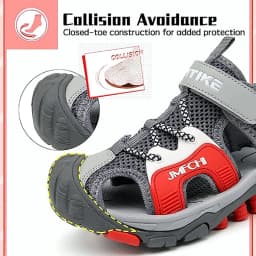 Kids Boys Girls Sports Sandal Summer  Outdoor  Athletic Water Shoes  Child Pool Beach Sneakers Slip Resistant