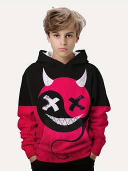Kids Clothes Hoodies Long Sleeve Children's Sweatshirt Creative Print Casual Girls' Summer Clothes Boy Tops Children's Clothing