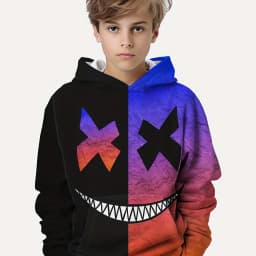 Kids Clothes Hoodies Long Sleeve Children's Sweatshirt Creative Print Casual Girls' Summer Clothes Boy Tops Children's Clothing