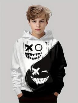 Kids Clothes Hoodies Long Sleeve Children's Sweatshirt Creative Print Casual Girls' Summer Clothes Boy Tops Children's Clothing