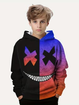 Kids Clothes Hoodies Long Sleeve Children's Sweatshirt Creative Print Casual Girls' Summer Clothes Boy Tops Children's Clothing