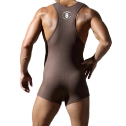 TAUWELL Men Undershirts Bodysuit Bodybuilding Fitness Jumpsuit Tank Tops Shorts Men Bodywear Wrestling Singlet Onesie Vest
