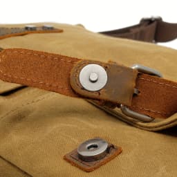 Vintage Canvas Shoulder Bag Casual Slant Span Men's Waxed Waterproof Canvas Computer Bag With Mad Horse Messenger Bag