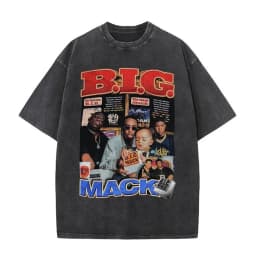 Washed Vintage The Notorious Big Ready To Die Big Poppa Album Graphic T Shirts Men Women's Hip Hop Rapper Biggie Smalls T-shirts