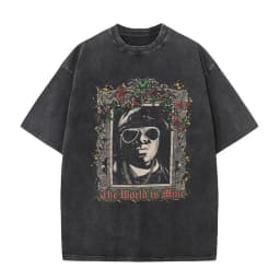 Washed Vintage The Notorious Big Ready To Die Big Poppa Album Graphic T Shirts Men Women's Hip Hop Rapper Biggie Smalls T-shirts