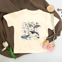 Planet Print Kids Shirts Planet Lover Outfit Toddler & Youth Retro Clothes Space Lover Child T-shirt Child Science School Shirt
