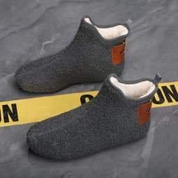 YRZL Winter Cotton Shoes Men High Top Warm Slip on Lightweight Slippers Men Plush Indoor Cotton Loafers Men Winter Warm Shoes