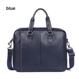 100% Genuine Leather Briefcase Men Bag Business Handbag Male Laptop Shoulder Bags Tote Natural Skin Men Briefcase