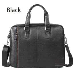100% Genuine Leather Briefcase Men Bag Business Handbag Male Laptop Shoulder Bags Tote Natural Skin Men Briefcase