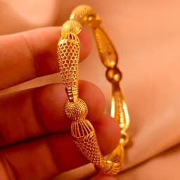Dubai Kurdish Turkish Gold Plated Bangles for Women Middle East Wedding Accessory Bridal Bracelets Jewelry